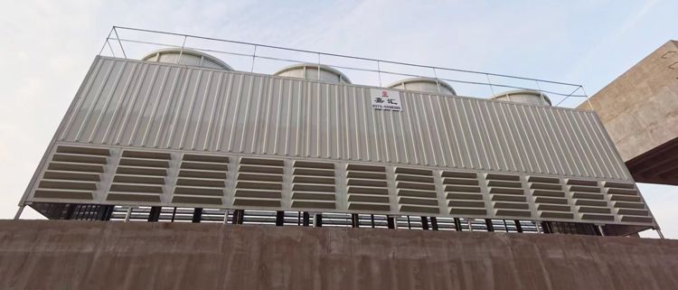 河南冷卻塔廠家-客戶(hù)希格騰華三門(mén)峽澠池